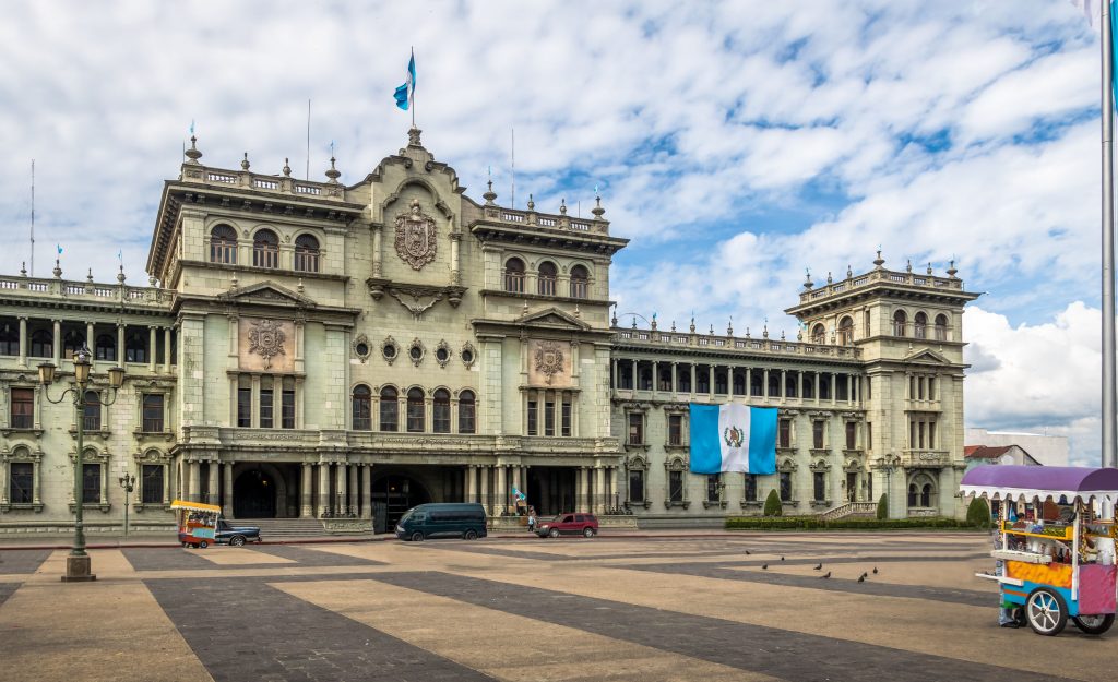 79642195 - guatemala national palace - guatemala city, guatemala